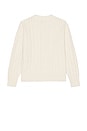 view 2 of 3 Ernest Cable Knit Cardigan in Ivory