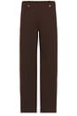 view 1 of 4 Wide Chino Pants in Brown