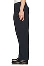 view 5 of 5 Curved Two Tuck Pants in Navy