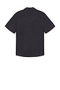 view 2 of 3 Western Seersucker Short Sleeve Shirt in Navy