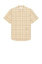 view 1 of 4 Madras Check Short Sleeve Shirt in Yellow