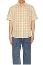 view 4 of 4 Madras Check Short Sleeve Shirt in Yellow