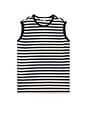 view 1 of 5 Stripe Sleeveless Tee in Navy