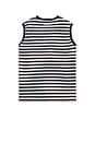 view 2 of 5 Stripe Sleeveless Tee in Navy