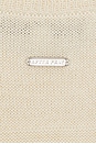 view 3 of 4 TOP DE PUNTO SIN MANGAS DAMIER in Ivory