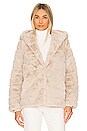 view 2 of 5 Goldie 5 Faux Fur Jacket in Latte