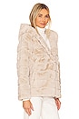 view 3 of 5 Goldie 5 Faux Fur Jacket in Latte