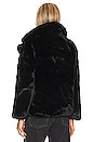 view 4 of 5 Milly Faux Fur Jacket in Noir