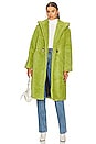view 1 of 5 Mia 2 Faux Fur Coat in Kiwi