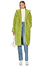 view 5 of 5 Mia 2 Faux Fur Coat in Kiwi