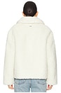 view 4 of 5 Charlie Reversible Short Coat in Blanc