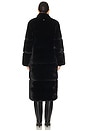 view 4 of 4 Sylke Long Coat in Noir