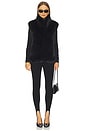 view 4 of 4 Laila Sable Vest in Noir