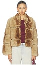 view 2 of 5 Sai Mink Coat in Blonde Mink