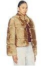 view 3 of 5 Sai Mink Coat in Blonde Mink