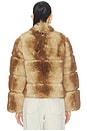 view 4 of 5 Sai Mink Coat in Blonde Mink