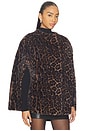 view 3 of 5 CAPA SLOANE in Dark Leopard