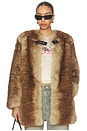 view 1 of 5 Petra Coat in Mink