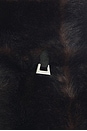 view 7 of 6 Iris Shaved Faux Mink Bomber in Noir Multi