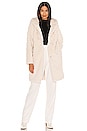 view 1 of 4 Celina Faux Fur Coat in Ivory