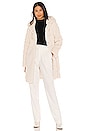 view 4 of 4 Celina Faux Fur Coat in Ivory