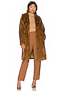 view 1 of 4 Bree Faux Fur Coat in Camel