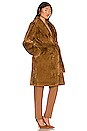 view 3 of 4 Bree Faux Fur Coat in Camel