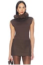 view 1 of 4 Vail Top in Brown & Fauve