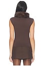 view 4 of 4 Vail Top in Brown & Fauve