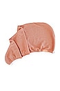 view 1 of 2 CopperSure Rapid Dry Hair Wrap in Terracotta