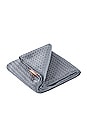 view 2 of 3 Waffle Luxe Hair Towel in Moody Grey