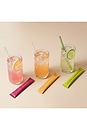 view 4 of 7 Clear Protein+ Dairy Free Protein & Electrolyte Blend Variety Pack in Raspberry Yuzu, Lemon Lime, Passionfruit Mango
