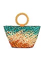 view 1 of 5 Pintano Tote in Orange Blue