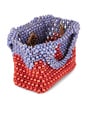view 4 of 4 Drip Handbag in Cool Blue & Coral