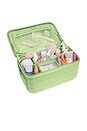 view 3 of 3 The Train Case in Glazed Matcha Milk Green