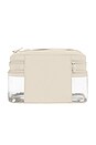 view 2 of 4 Cosmetic Case in Salt White