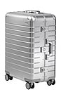 view 2 of 3 VALISE ALUMINUM MEDIUM CHECKED in Silver