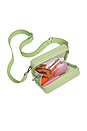 view 3 of 3 The Mini Crossbody Bag in Glazed Matcha Milk Green