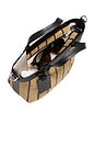 view 3 of 4 Mini Riviera Straw Tote in Black Seagrass