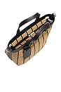 view 4 of 4 Mini Riviera Straw Tote in Black Seagrass