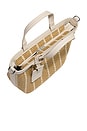 view 4 of 4 Mini Riviera Straw Tote in White Seagrass
