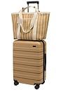 view 3 of 4 Riviera Straw Tote in White Seagrass