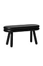 view 1 of 4 Pluma Bench in Black
