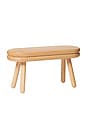 view 1 of 4 Pluma Bench in Natural