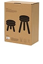 view 3 of 4 Tall Pluma Stool in Natural