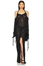 view 1 of 5 Elsa Long Dress in Black