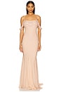 view 1 of 4 Ella Long Dress in Nude