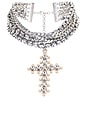 view 1 of 4 Ava Choker in Crystal Rose