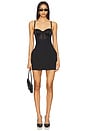 view 5 of 6 Lena Bustier Skirt in Black