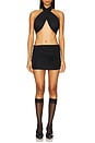 view 2 of 7 Deva Glove Skirt in Black